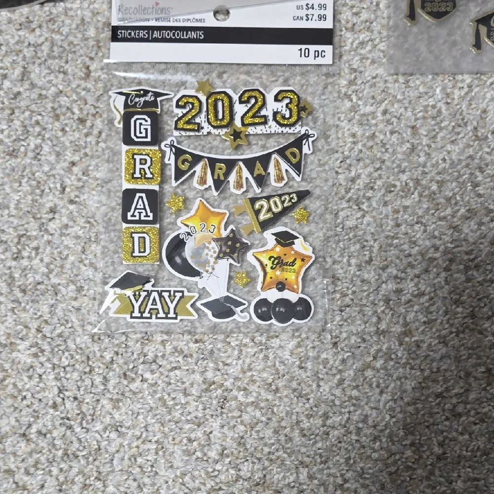 Celebrate It Gold and Black 2023 Party Set